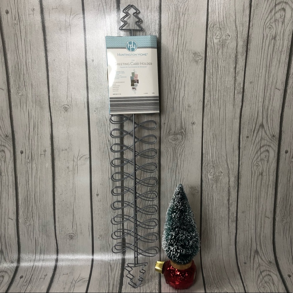 Huntington Home 2 Pk Greeting Card Holder NWT
